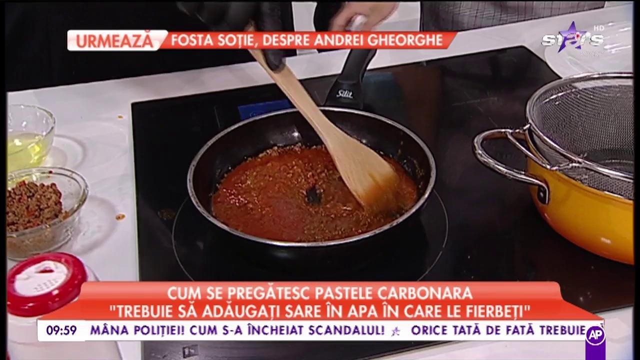 Cum se pregătesc paste penne bolognese