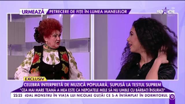 Elena Merişoreanu, supusă testului suprem alături de nepoata ei!