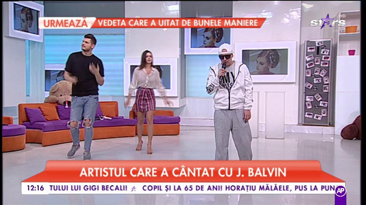 Denis, artistul care a întâlnit-o pe Rihanna cântă la Star Matinal