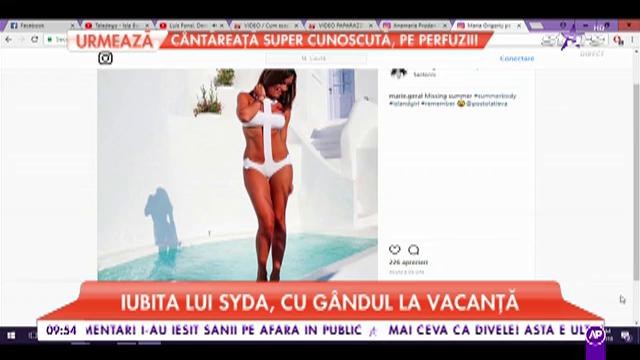 Iubita lui Syda, cu gândul la vacanță