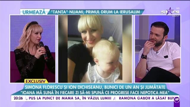 Simona Florescu şi Ion Dichiseanu, bunici de un an și jumătate!