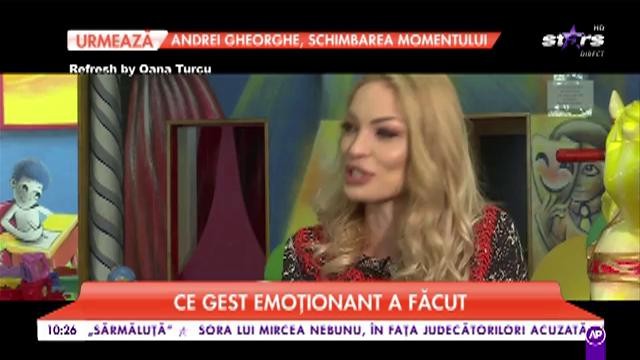 Valentina Perinel nu a ținut cont de nămeți. Ce gest emoționant a făcut