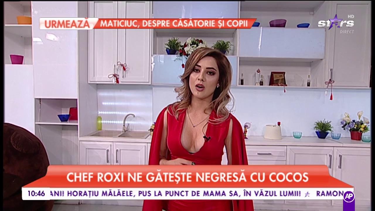 Chef Roxi ne gătește negresă cu cocos