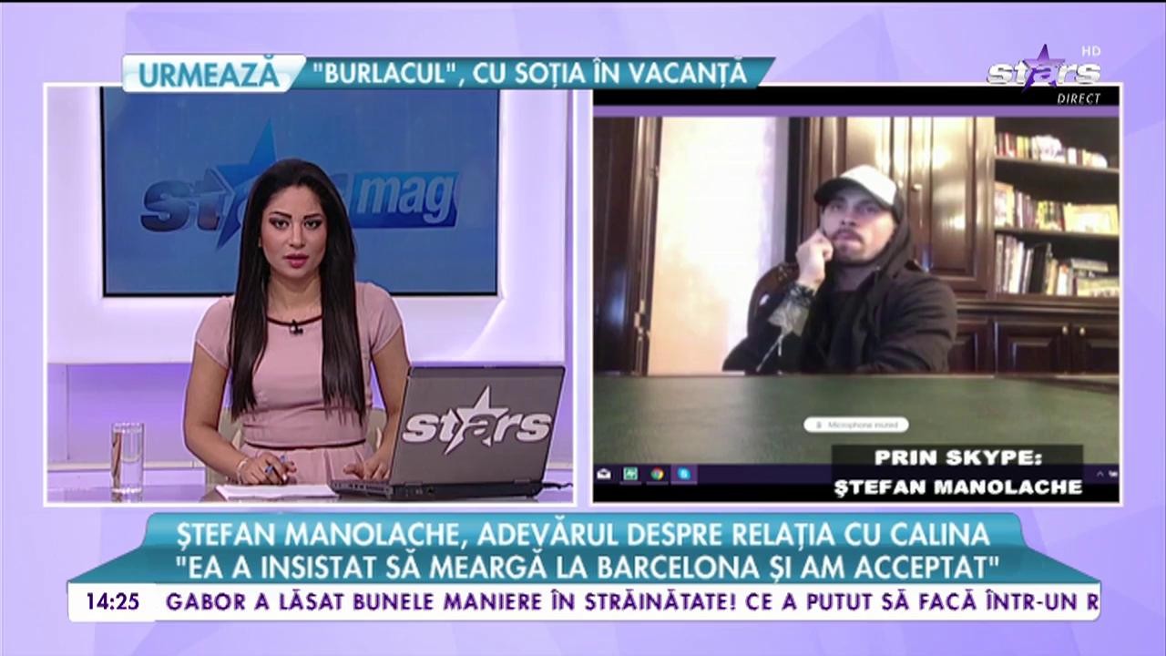Ștefan Manolache, adeărul despre relația cu Calina: &rdquo;Nimeni nu a vrut să profite de imaginea Călinei&rdquo;