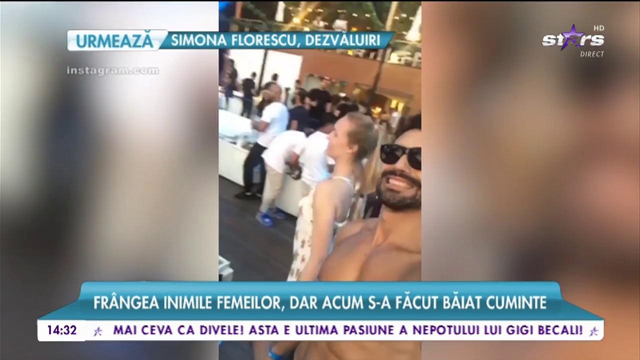 &rdquo;Burlacul&rdquo; Andrei Andrei, &icirc;n vacanță cu soția. Fr&acirc;ngea inimile femeilor, dar acum s-a făcut băiat cuminte