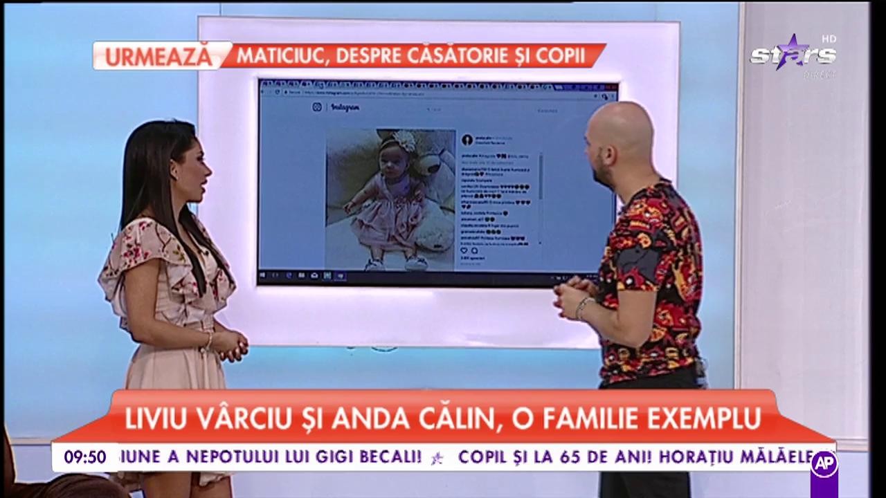 Liviu Vârciu și Anda Călin, o familie exemplu