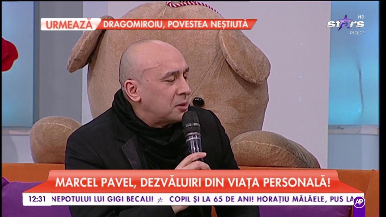 Marcel Pavel, dezvăluiri din viața personală