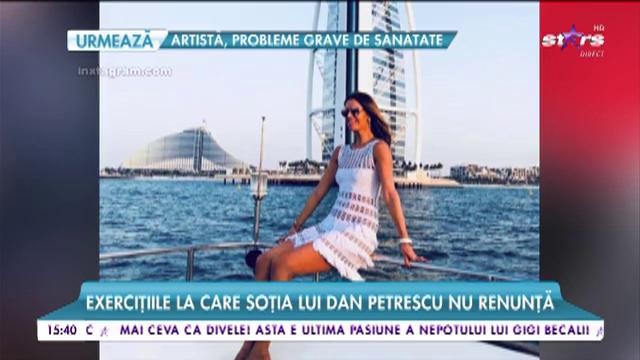 Soția lui Dan Petrescu, cea mai sexy soție de antrenor. Adriana Petrescu, secretul siluetei