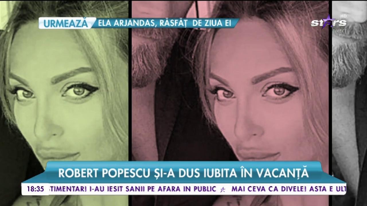 Robert și-a prezentat noua iubită. Cine este blonda care l-a cucerit