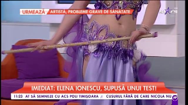 Cristina de la ”Belly Dance”, mișcări orientale în platoul Star Matinal