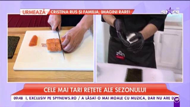 Cele mai tari rețete ale sezonului. Învață să pregătești sushi singur la tine acasă