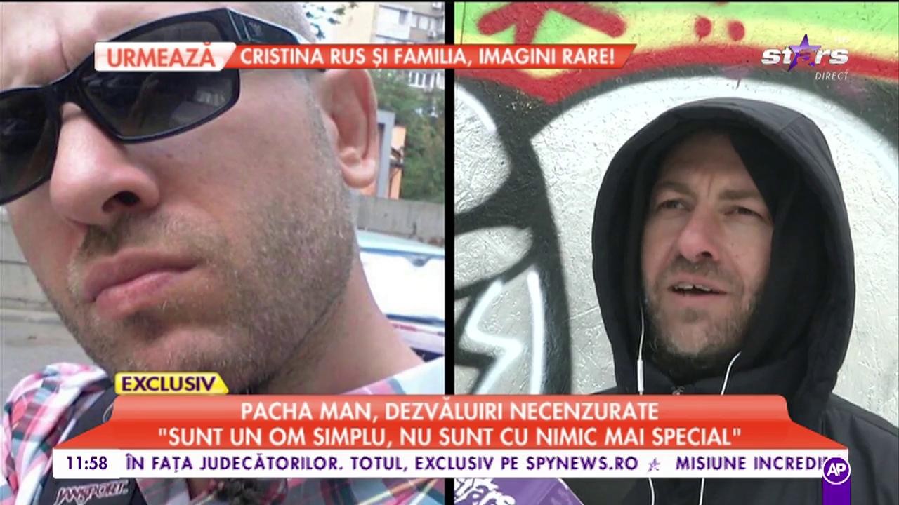 Pacha Man, interviu necenzurat! „În pușcărie am avut primele altercații, scandaluri”