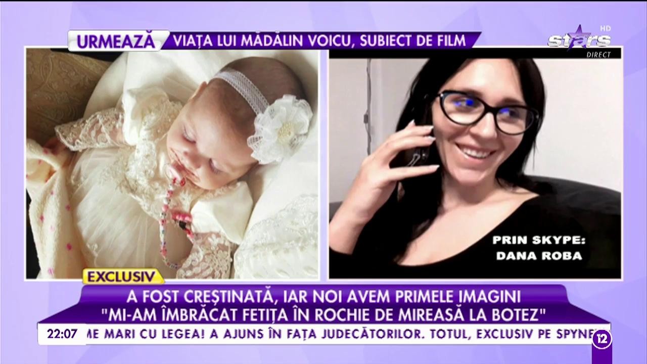 Fetița cea mică a Danei Roba, pentru prima oară la TV: &rdquo;Cele două fetițe seamănă cu soțul meu&rdquo;