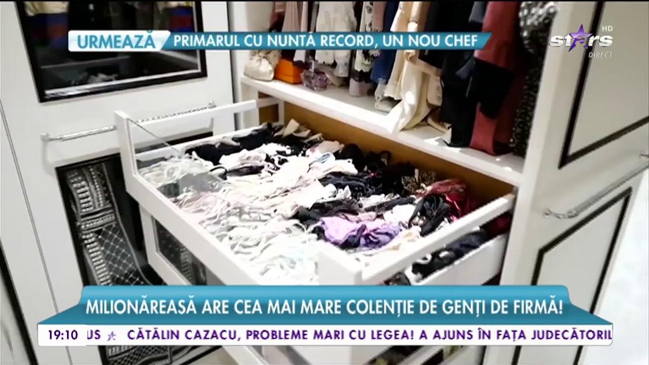 Dressing-ul spectaculos al unei foste soții de milionar. Garderoba ei impresionantă valorează 2 milioane de euro!