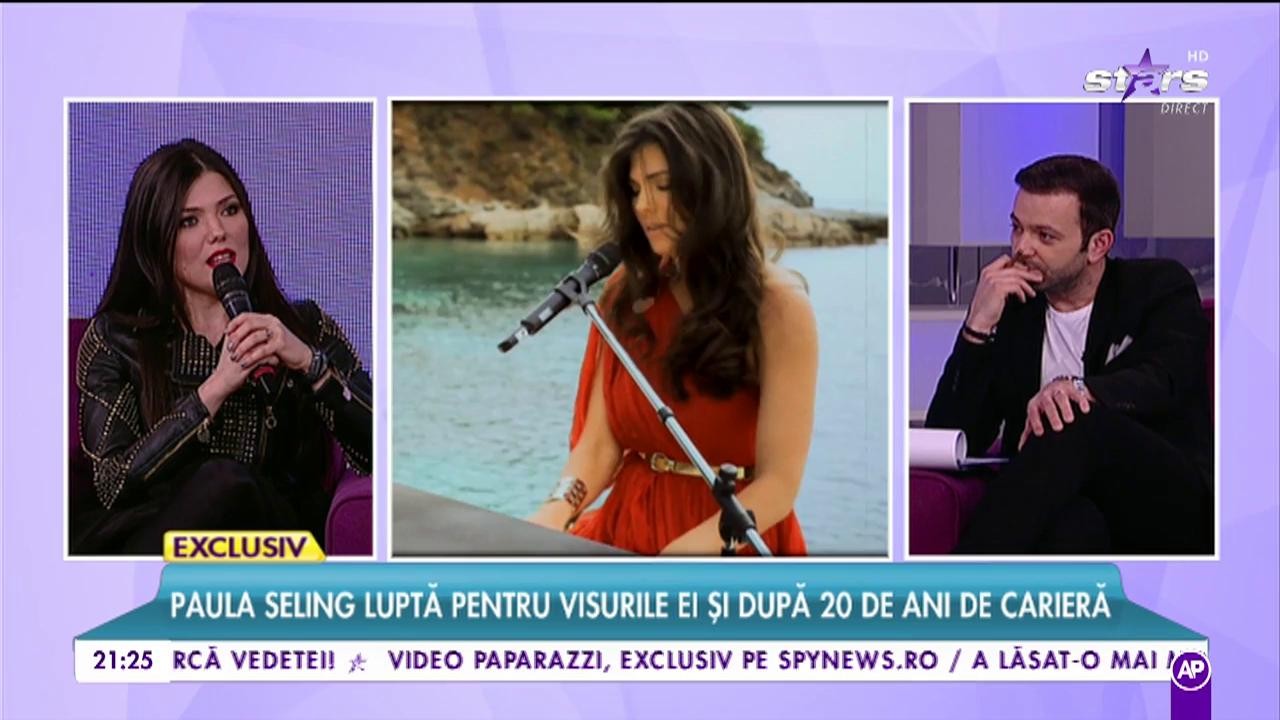 Paula Seling luptă pentru visurile ei și după 20 de ani de carieră