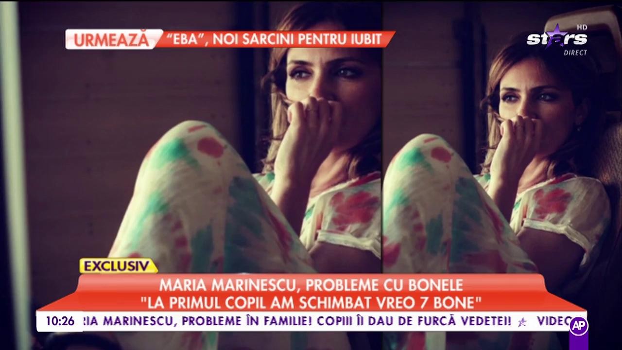 Maria Marinescu, probleme cu bonele: „La primul copil am schimbat vreo șapte bone”