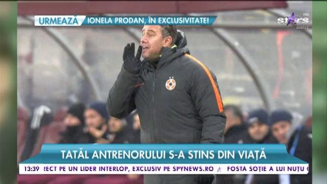 Lacrimi și durere &icirc;n familia lui Laurenţiu Reghecampf. Tatăl antrenorului s-a stins din viaţă