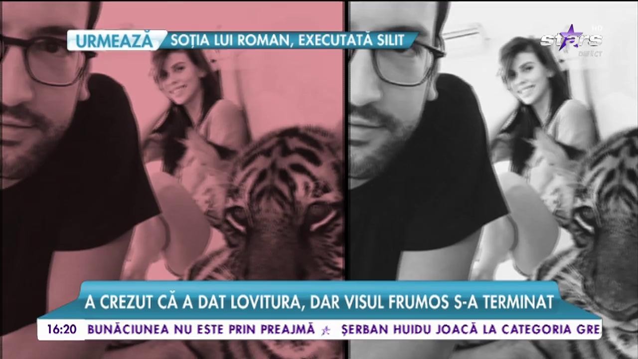 Ce avere a pierdut modelul Roxana Ilie și a c&acirc;știgat o altă rom&acirc;ncă. La mijloc este un francez tinere, frumușel și putred de bogat