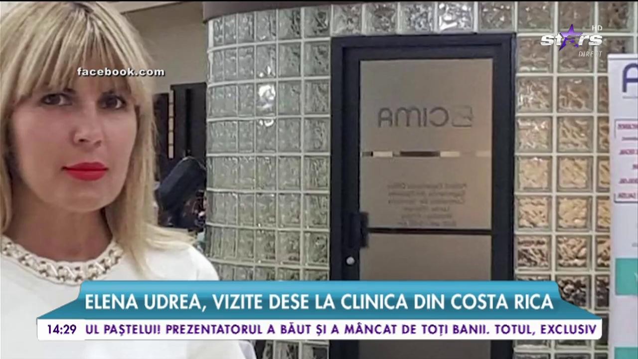 Elena Udrea, vizite dese la clinica din Costa Rica
