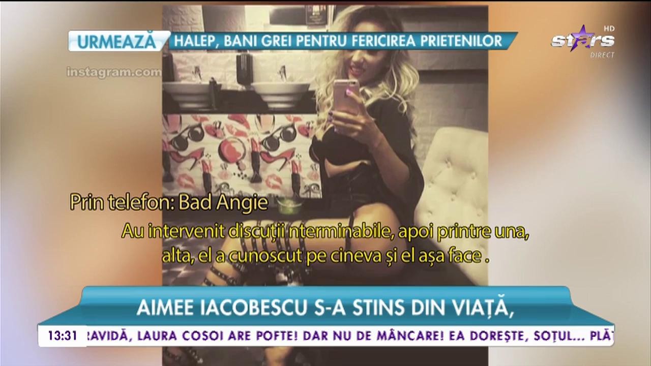 Drama vieţii pentru favorita lui Scărlătescu! Bad Angie, nevoită să facă avort după ce a fost părăsită
