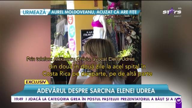 Adevărul despre sarcina Elenei Udrea. Avocatul vedetei vorbește problemele pe care le are aceasta cu sarcina