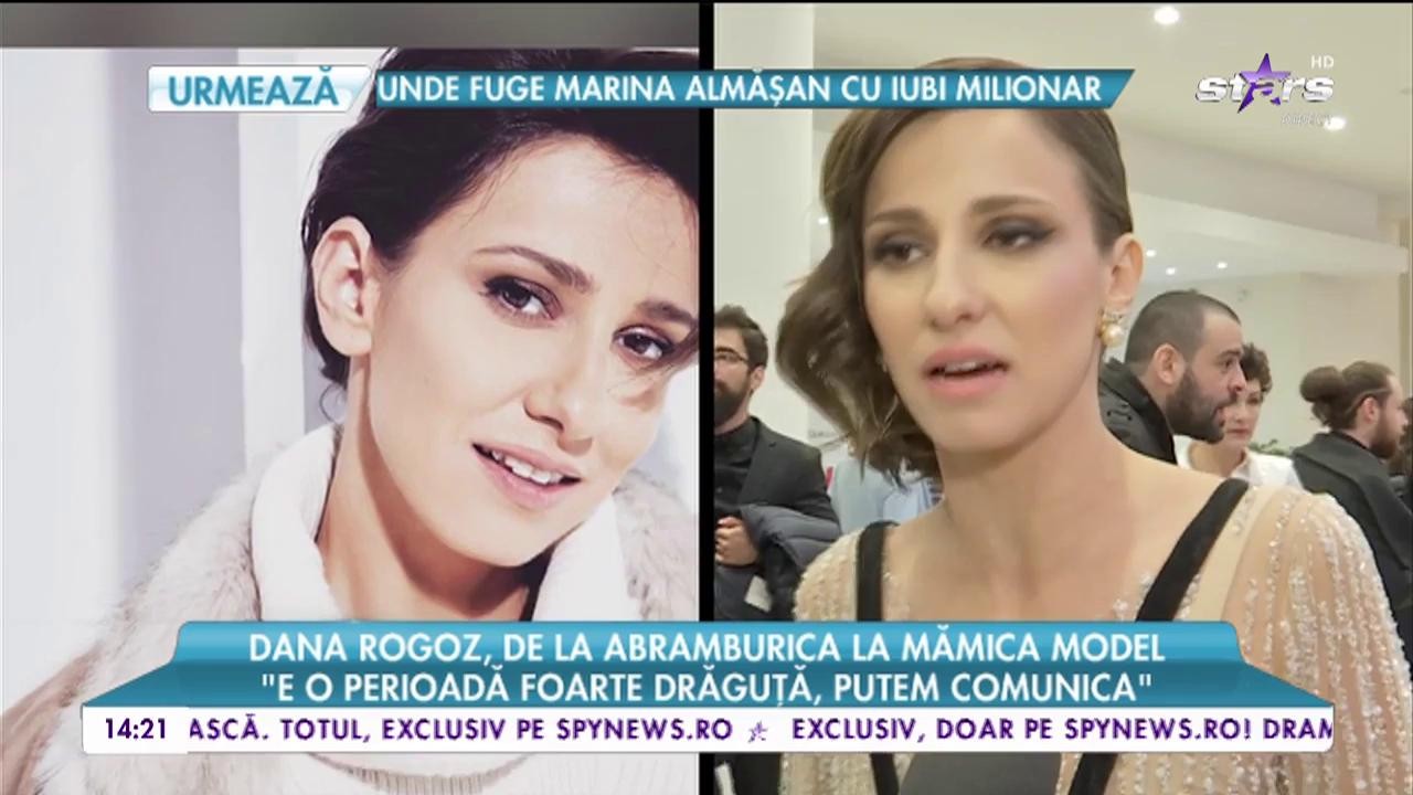 Dana Rogoz, despre cum vede "meseria" de mămică