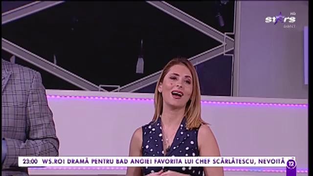 Claudia Ghițulescu c&acirc;ntă &icirc;n cadrul emsiunii Agenția VIP