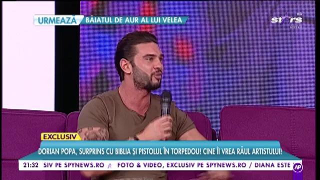 Dorian Popa, supărat foc pe hateri: "Un puşti a aruncat cu un fruct în maşina mea"