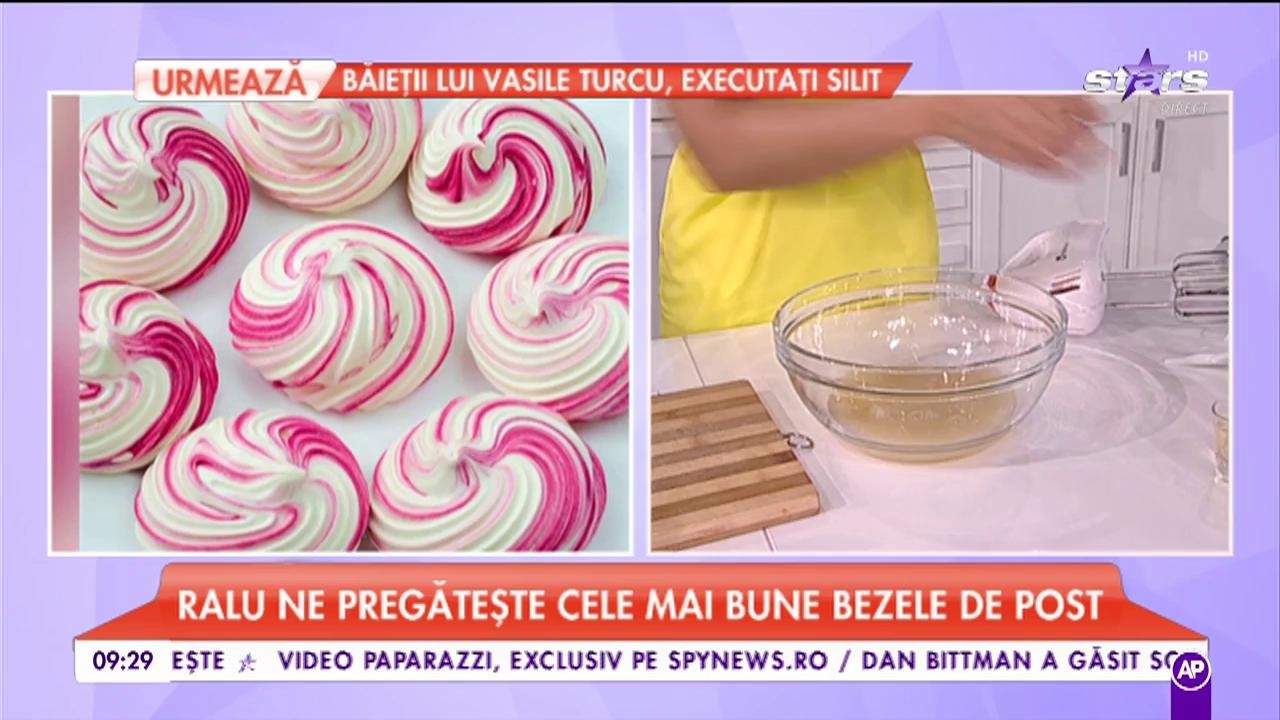 Ralu ne pregătește „Bezele de post”