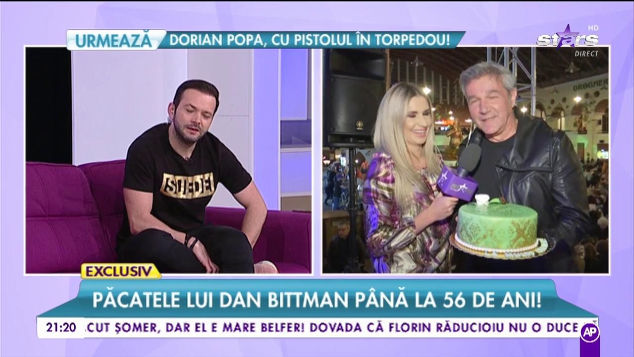 Păcatele lui Dan Bittman până la 56 de ani! Ce face artistul de ziua lui