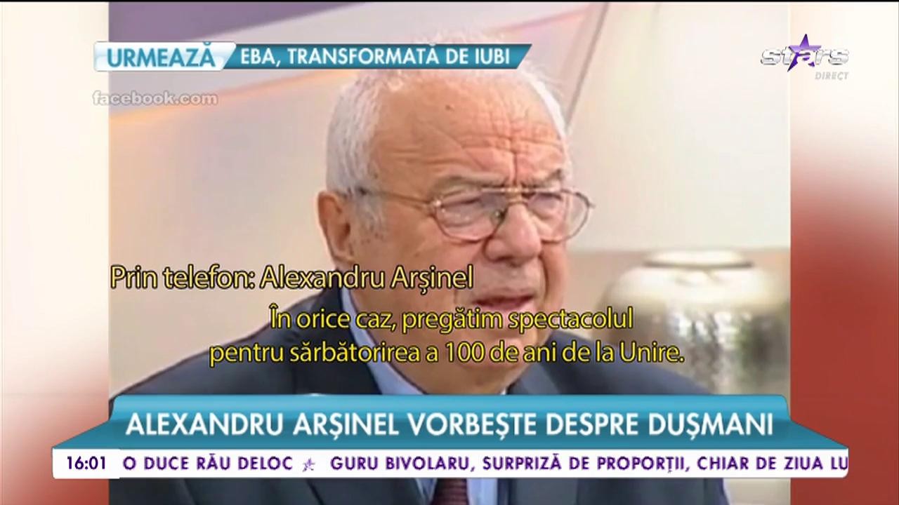 Alexandru Arşinel vorbeşte despre duşmani. Cine &icirc;i vrea răul marelui actor