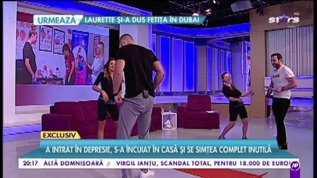 Exercițiile pe care orice proaspătă mămică trebuie să le facă! Alessia a început programul de slăbit