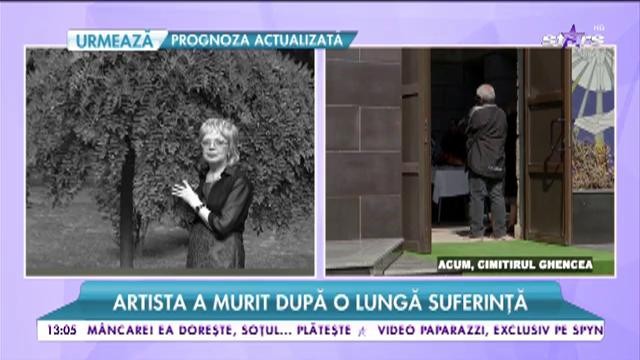 Aimee Iacobescu este condusă pe ultimul drum