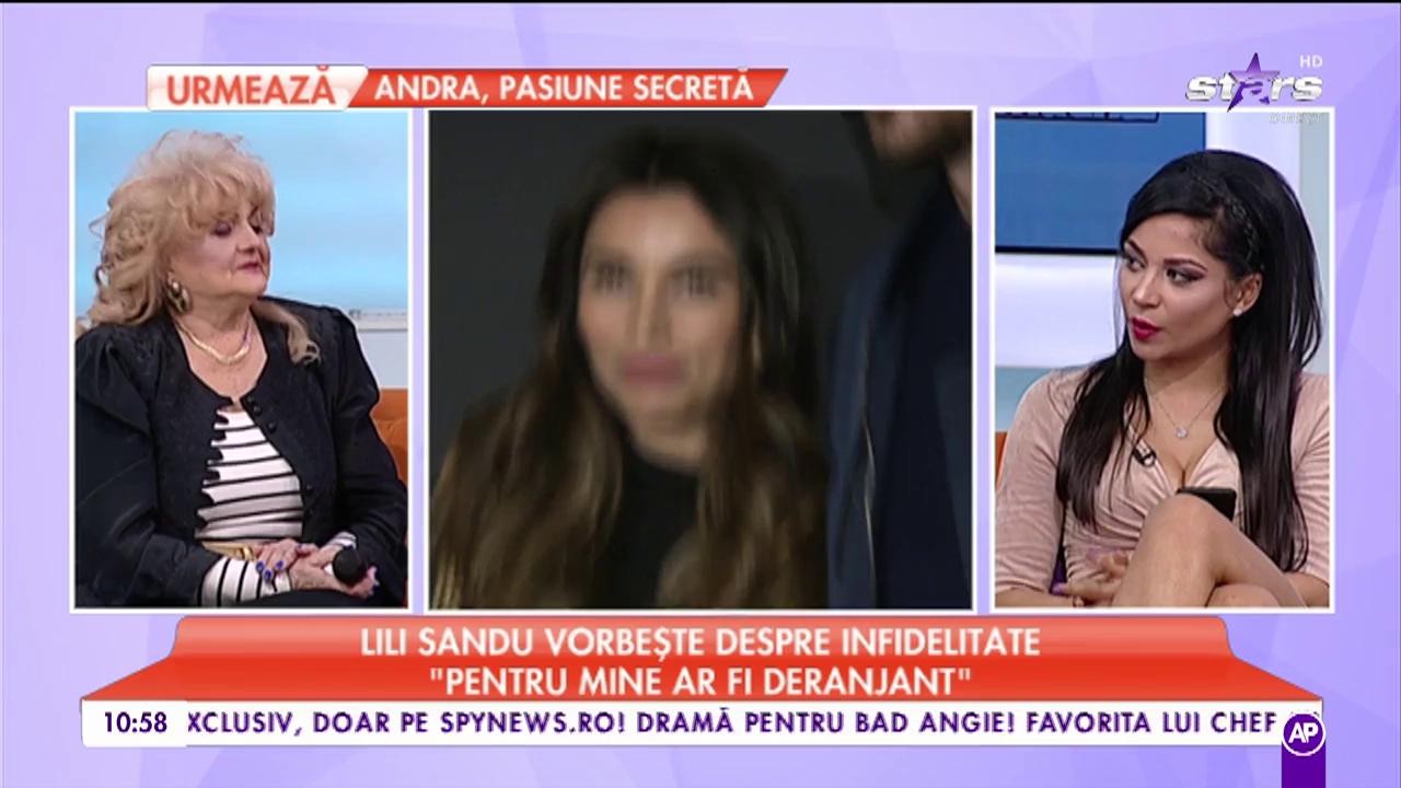 Lili Sandu vorbește despre infidelitate: „Există momente de cumpănă într-o relație”