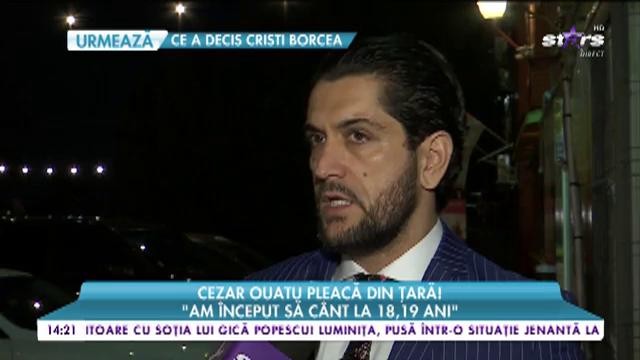 Cezar Ouatu pleacă din țară! &bdquo;Trebuie să &icirc;mi fac o familie&rdquo;
