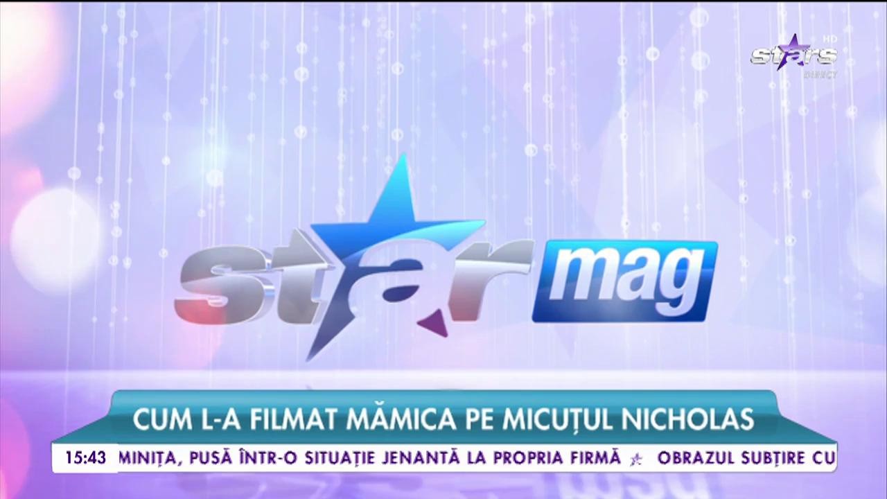 Elena Gheorghe are un băiețel de nota zece. Cum l-a filmat mămica pe micuțul Nicholas