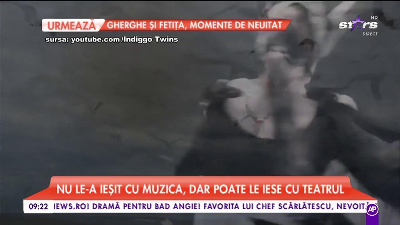 Fetele de la Indiggo nu se lasă până nu obțin celebritatea. Cele două surori s-au apucat să joace și în piese de teatru