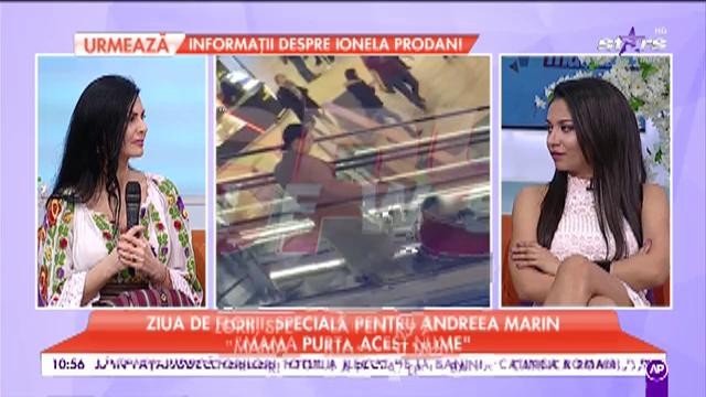 Ziua de Florii, specială pentru Andreea Marin: „Numele este firul care ne leagă”