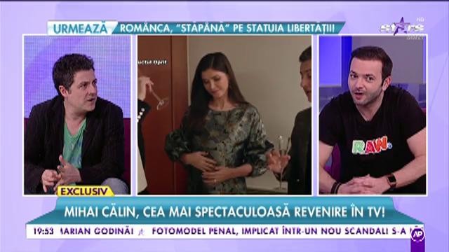 Mihai Călin, cea mai spectaculoasă revenire la TV: „Trebuie să fii prezent și viu”