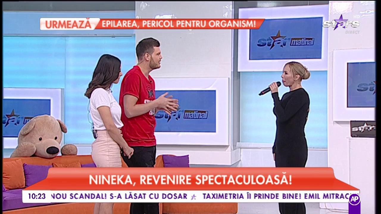 Nineka, revenire spectaculoasă! Vedeta pregătește noi piese