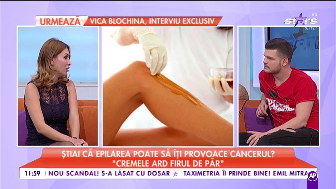 Știai că epilarea poate să îți provoace cancer: ”Firul blond sau roșcat nu poate să fie epilat cu laser”