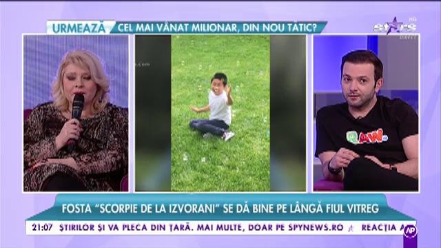 Monica Gabor, mămica perfectă pentru băiețelul lui Mr. Pink