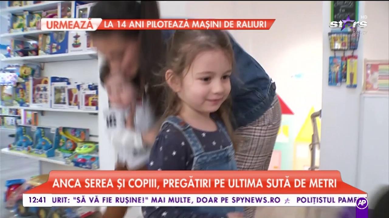 Anca Serea și copiii, pregătiri pe ultima sută de metri