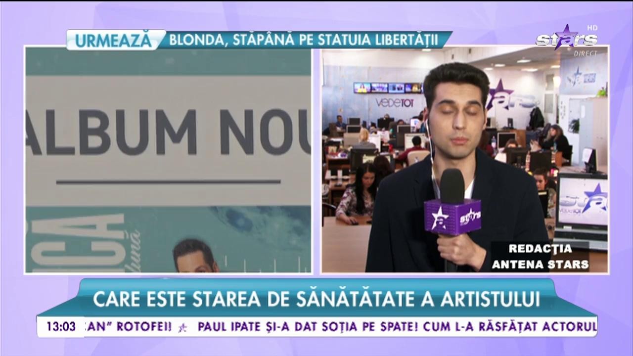 Ștefan Bănică, primele declarații după ce a fost operat. Cum se simte artistul