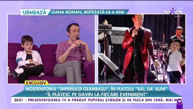 Fiul lui Călin Geambașu, copia fidelă a tatălui celebru