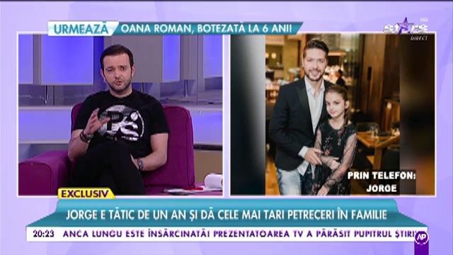 George e tătic de un an și dă cele mai tari petreceri în familie