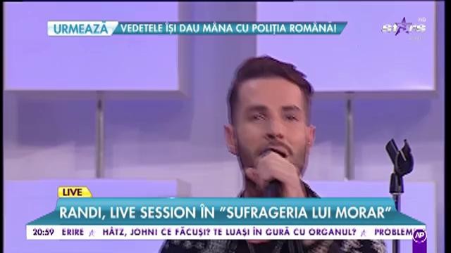 Randi, live session &icirc;n &bdquo;sufrageria lui Morar&rdquo;