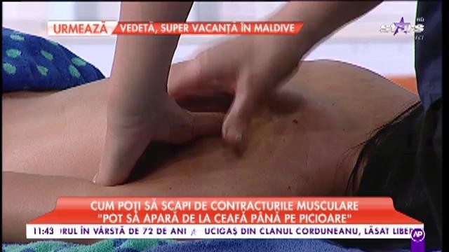 Ce este de fapt contractura musculară. Știai că aceste dureri sunt provocate din cauza problemelor din organism