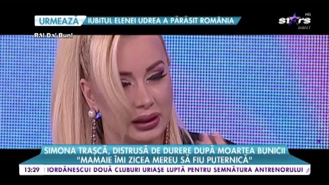 Simona Trașcă, distrusă de durere după moartea bunicii: &rdquo;Am &icirc;ngrijit-o pe bunica mea &icirc;n ultimele zile de viață&rdquo;