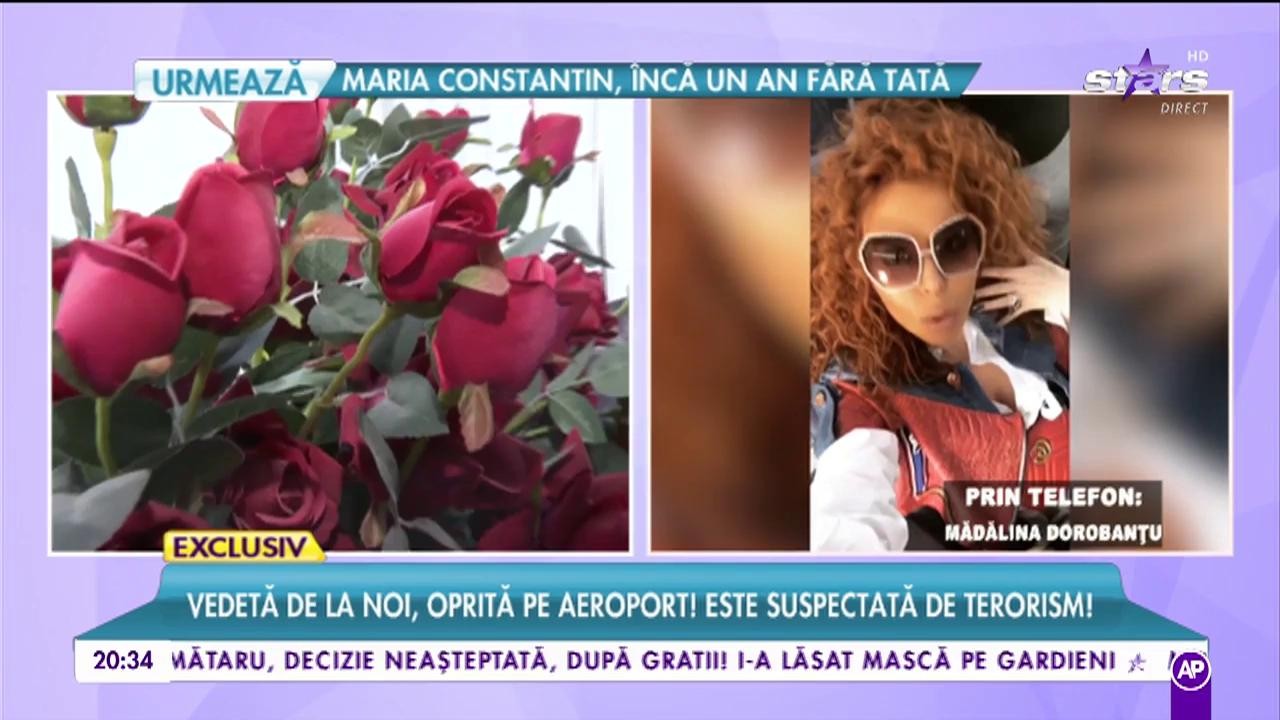 Mădălina Dorobanţu, oprită pe aeroport! A fost suspectată de terorism!